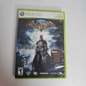 Batman:‎ Arkham Asylum (Microsoft Xbox 360, 2009)